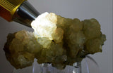 9cms PREHNITE STALACTITES crystals epidote tourmaline zoisite peru u156