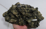 17cms HUGE PREMIUM EPIDOTE crystals cluster peru green color mineral specimen