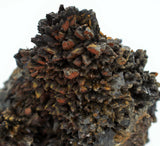 9cms RED LIMONITE MARCASITE quartz goethite crystals peru mineral specimen Q85