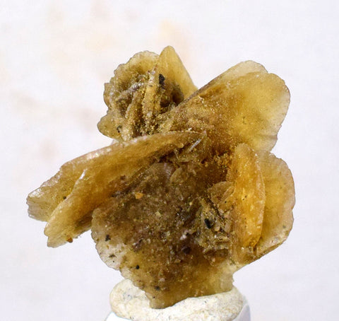 2.5cms SELENITE DESERT ROSE gypsum crystals collectors peru mineral specimen t299