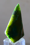 12cts GEM SILICA CHRYSOCOLLA Emeraldine Lily Mine Peru Cabochon Scenic Quartz Malachite Chalcedony Emerald Jade Color B814