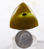 35.5cts GEM SILICA CHRYSOCOLLA Emeraldine Lily Mine Peru Cabochon Scenic Quartz Malachite Chalcedony Emerald Jade Color B815