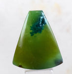 19.5cts GEM SILICA CHRYSOCOLLA Emeraldine Lily Mine Peru Cabochon Scenic Quartz Malachite Chalcedony Emerald Jade Color B817