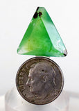 13carats GEM SILICA CHRYSOCOLLA Emeraldine Chalcedony Lily Mine Peru Scenic Quartz Malachite Facet Emerald Color Jade Color BE790