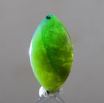 5.5cts GEM SILICA CHRYSOCOLLA Emeraldine Lily Mine Peru Cabochon Scenic Quartz Malachite Chalcedony Emerald Jade Color B824