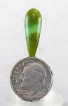 5cts GEM SILICA CHRYSOCOLLA Emeraldine Lily Mine Peru Cabochon Scenic Quartz Malachite Chalcedony Emerald Jade Color B828