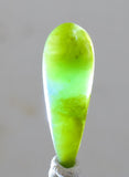 5cts GEM SILICA CHRYSOCOLLA Emeraldine Lily Mine Peru Cabochon Scenic Quartz Malachite Chalcedony Emerald Jade Color B828