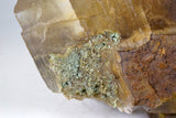 16cm SELENITE IN CHRYSOCOLLA lily mine quartz malachite mineral specimen T301