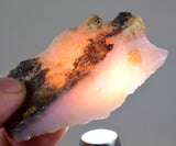 505Grams PINK OPAL ROUGH A A Quality Jewelry Pendant Peru Coral Color P193