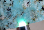 1.9Kg BLUE LABRADORITE PERU Quartz Rough Translucent New Find Y42