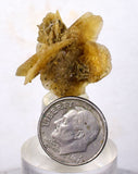 2.5cms SELENITE DESERT ROSE gypsum crystals collectors peru mineral specimen t299