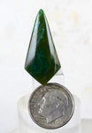 12cts GEM SILICA CHRYSOCOLLA Emeraldine Lily Mine Peru Cabochon Scenic Quartz Malachite Chalcedony Emerald Jade Color B814