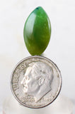 5.5cts GEM SILICA CHRYSOCOLLA Emeraldine Lily Mine Peru Cabochon Scenic Quartz Malachite Chalcedony Emerald Jade Color B824