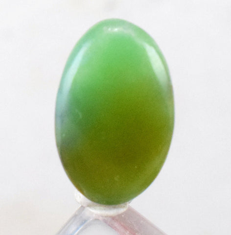 6.5cts GEM SILICA CHRYSOCOLLA Emeraldine Lily Mine Peru Cabochon Scenic Quartz Malachite Chalcedony Emerald Jade Color B826
