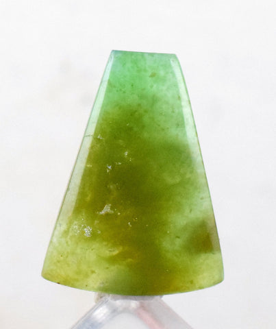 9.5cts GEM SILICA CHRYSOCOLLA Emeraldine Lily Mine Peru Cabochon Scenic Quartz Malachite Chalcedony Emerald Jade Color B829