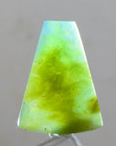 9.5cts GEM SILICA CHRYSOCOLLA Emeraldine Lily Mine Peru Cabochon Scenic Quartz Malachite Chalcedony Emerald Jade Color B829