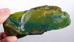 213 Grams GEM SILICA CHRYSOCOLLA Multicolor Chalcedony Emerald Jade Color Lily Mine S19
