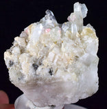 4.6cms RHODOCHROSITE PYRITE FLUORITE Quartz Sphalerite Super Mineral Combo Pasto Bueno Mine Old Stock Collector Peru Mineral Specimen RE138