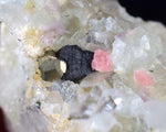4.6cms RHODOCHROSITE PYRITE FLUORITE Quartz Sphalerite Super Mineral Combo Pasto Bueno Mine Old Stock Collector Peru Mineral Specimen RE138