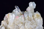 4.6cms RHODOCHROSITE PYRITE FLUORITE Quartz Sphalerite Super Mineral Combo Pasto Bueno Mine Old Stock Collector Peru Mineral Specimen RE138