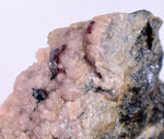 4.2cm PROUSTITE RUBY SILVER Rhodochrosite Quartz Crystals Peru H212