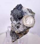 6.1cm ACANTHITE PYRARGIRITE QUARTZ Pyrite Mangano Calcite Mineral Peru HE218