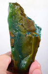 213 Grams GEM SILICA CHRYSOCOLLA Multicolor Chalcedony Emerald Jade Color Lily Mine S19