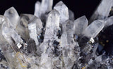 8.3cms QUARTZ PYRITE HUARON  Peru Tetrahedrite Sphalerite Crystals Old Stock Collector  Mineral Specimen Q278