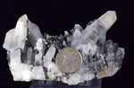 8.5cms QUARTZ PYRITE HUARON  Peru Tetrahedrite Sphalerite Crystals Old Stock Collector  Mineral Specimen Q283
