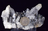 8.5cms QUARTZ PYRITE HUARON  Peru Tetrahedrite Sphalerite Crystals Old Stock Collector  Mineral Specimen Q283