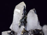 8.5cms QUARTZ PYRITE HUARON  Peru Tetrahedrite Sphalerite Crystals Old Stock Collector  Mineral Specimen Q283