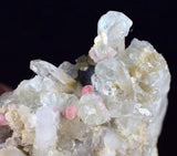 4.6cms RHODOCHROSITE PYRITE FLUORITE Quartz Sphalerite Super Mineral Combo Pasto Bueno Mine Old Stock Collector Peru Mineral Specimen RE138