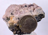 4.2cm PROUSTITE RUBY SILVER Rhodochrosite Quartz Crystals Peru H212