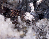 6.1cm ACANTHITE PYRARGIRITE QUARTZ Pyrite Mangano Calcite Mineral Peru HE218