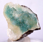 4.5cms DRUZY CHRYSOCOLLA STALACTITE peru mineral specimen D181