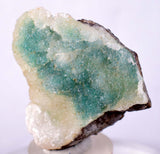 4.5cms DRUZY CHRYSOCOLLA STALACTITE peru mineral specimen D181