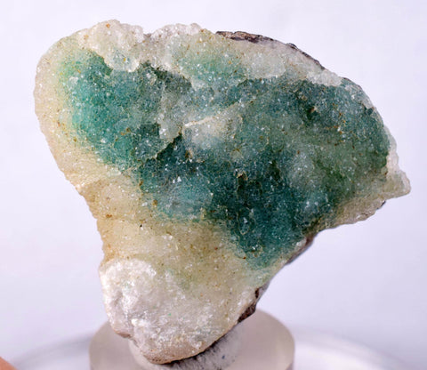 4.5cms DRUZY CHRYSOCOLLA STALACTITE peru mineral specimen D181