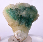 4.5cms DRUZY CHRYSOCOLLA STALACTITE peru mineral specimen D181