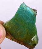 12.7gr GEM SILICA CHRYSOCOLLA Emeraldine Lily Mine Peru Scenic Quartz Malachite Chalcedony Emerald Jade Color S24