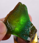 12.7gr GEM SILICA CHRYSOCOLLA Emeraldine Lily Mine Peru Scenic Quartz Malachite Chalcedony Emerald Jade Color S24