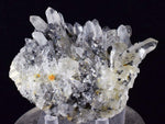 8.3cms QUARTZ PYRITE HUARON  Peru Tetrahedrite Sphalerite Crystals Old Stock Collector  Mineral Specimen Q278