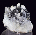 6.9cms QUARTZ PYRITE HUARON  Peru Tetrahedrite Sphalerite Crystals Old Stock Collector  Mineral Specimen Q279