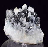 6.9cms QUARTZ PYRITE HUARON  Peru Tetrahedrite Sphalerite Crystals Old Stock Collector  Mineral Specimen Q279