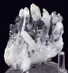 6.9cms QUARTZ PYRITE HUARON  Peru Tetrahedrite Sphalerite Crystals Old Stock Collector  Mineral Specimen Q279