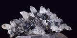 8.2cms QUARTZ PYRITE HUARON  Peru Tetrahedrite Sphalerite Crystals Old Stock Collector  Mineral Specimen Q282