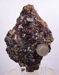 9.7cms GARNET ANDRADITE Crystal Rare Peru Grossular Peru Gemstone Mineral Specimen G226