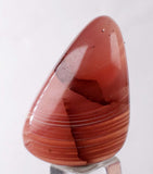 52.5cts RHODOCHROSITE BANDED CABOCHON Peru Jewelry Pendant  b840