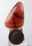 52.5cts RHODOCHROSITE BANDED CABOCHON Peru Jewelry Pendant  b840