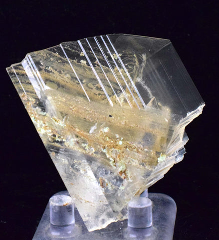 5.2cms TWIN SELENITE CRYSTAL Lily Mine Peru Gypsum 2000 Discovery Transparent Premium Mineral Specimen T316