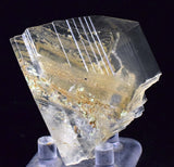 5.2cms TWIN SELENITE CRYSTAL Lily Mine Peru Gypsum 2000 Discovery Transparent Premium Mineral Specimen T316
